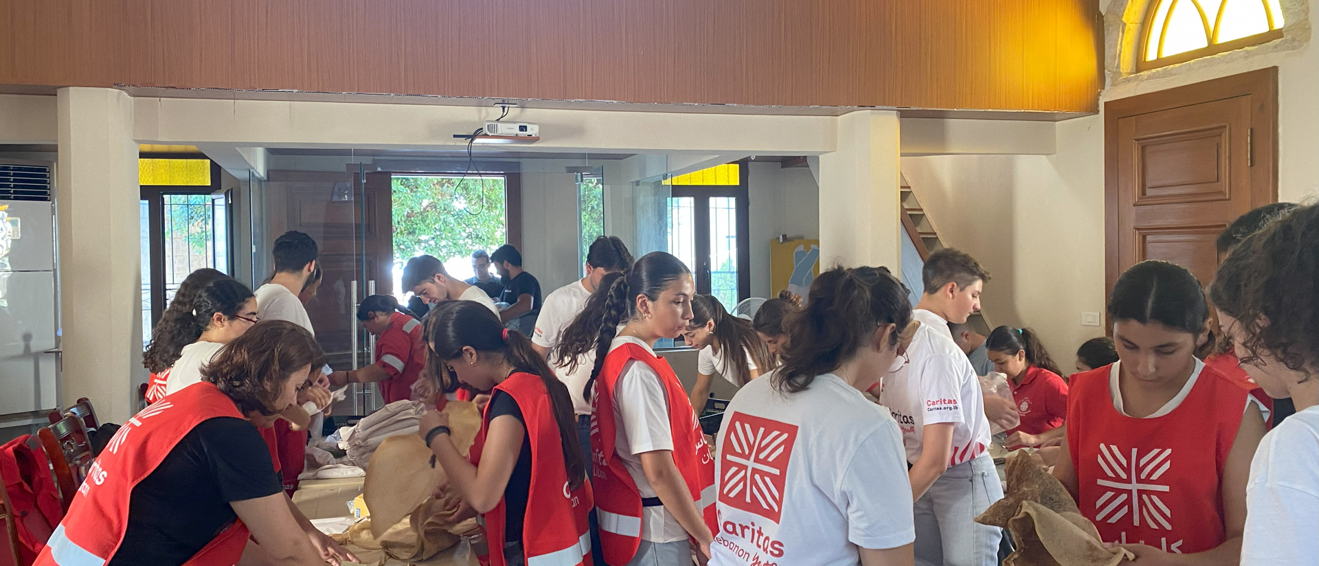 Preparation Of Food For Those People In Need Photo Credit Caritas Lebanon