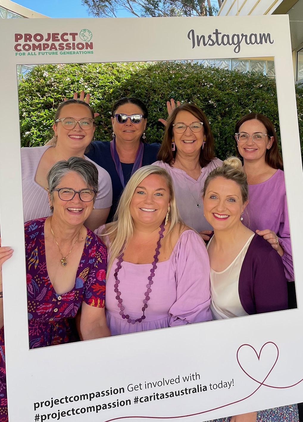 Fundraisers celebrating Project Compassion