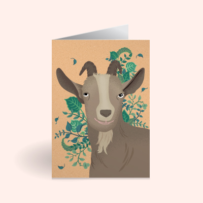 GG Generic Product Tiles E Cards Goat Card Mockup