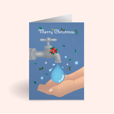 GG X MAS Product Files E Cards Handwash Stantion Card Mockup