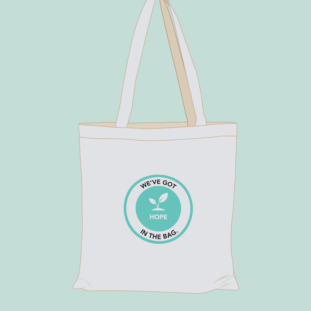 Tote Bag Product Tiles Hope Front (1)