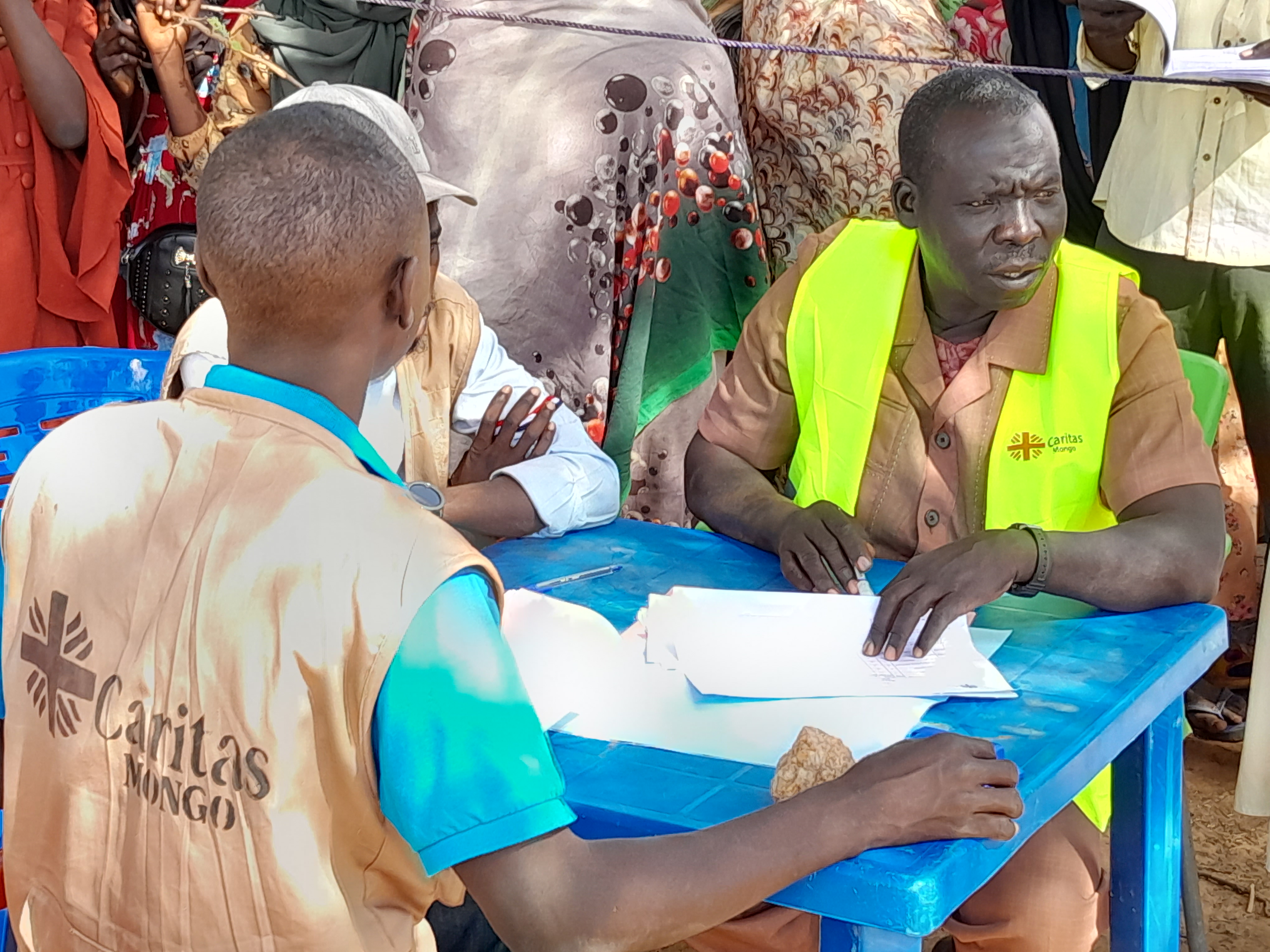 Caritas Mongo Supporting Sudanese Refugees As They Arrive In Chad Photo Credit Caritas Mongo