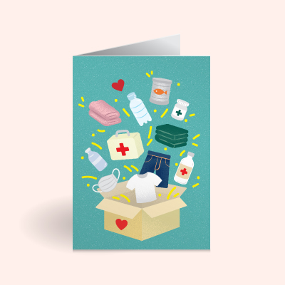 GG Generic Product Tiles E Cards Humanitarian Aid Card Mockup