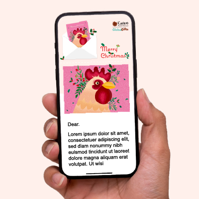 GG X MAS Product Tiles E Cards Chicken P Iphone