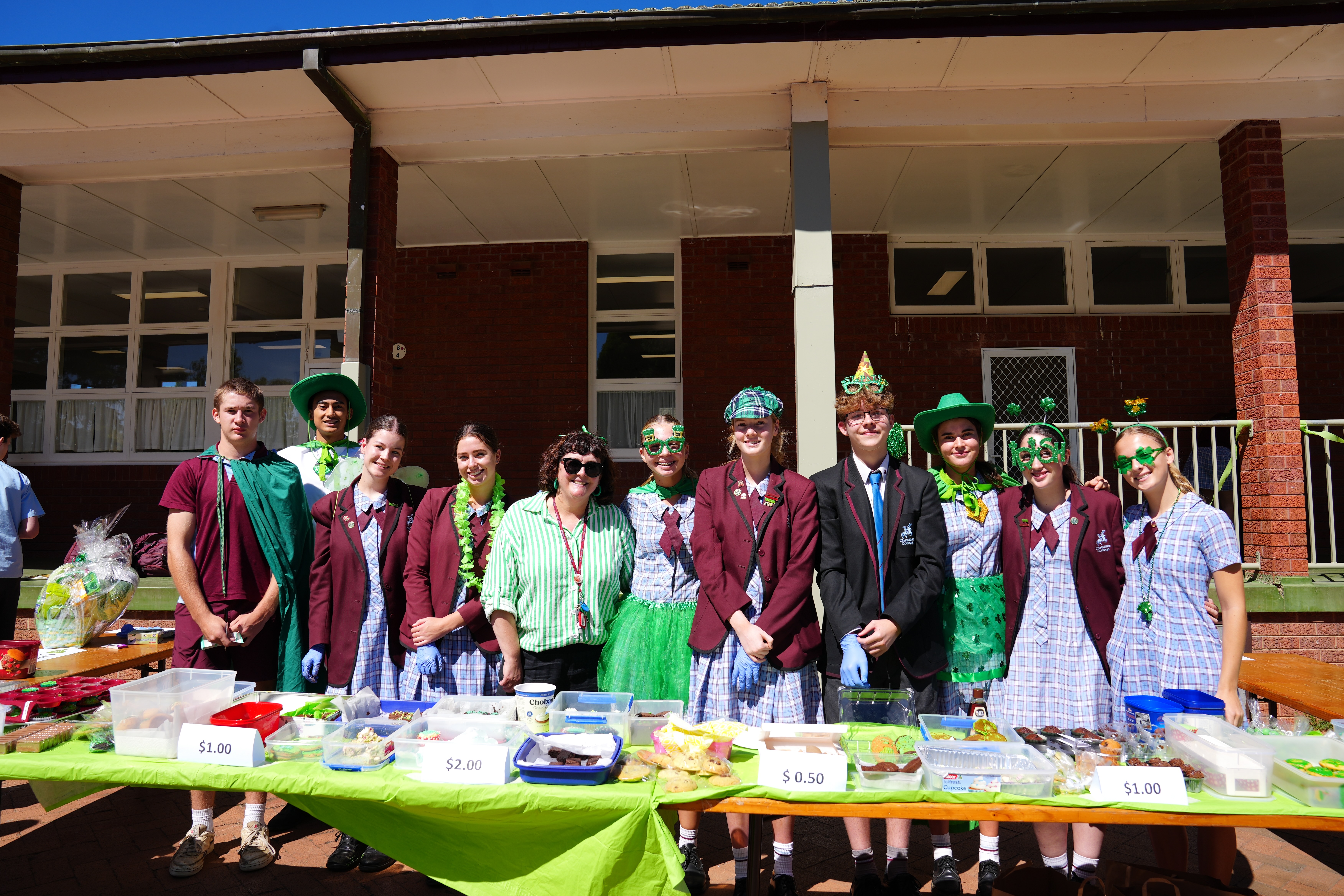 Chevalier College St Pats Day Stall For PC25
