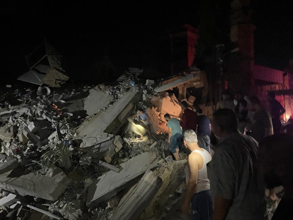Aftermath Of An Air Strike On The Porphyrios Church Hall In Gaza Photo Credit Caritas Jerusalem