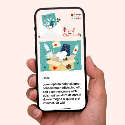 GG X MAS Product Tiles E Cards Humanitarian Aid Iphone