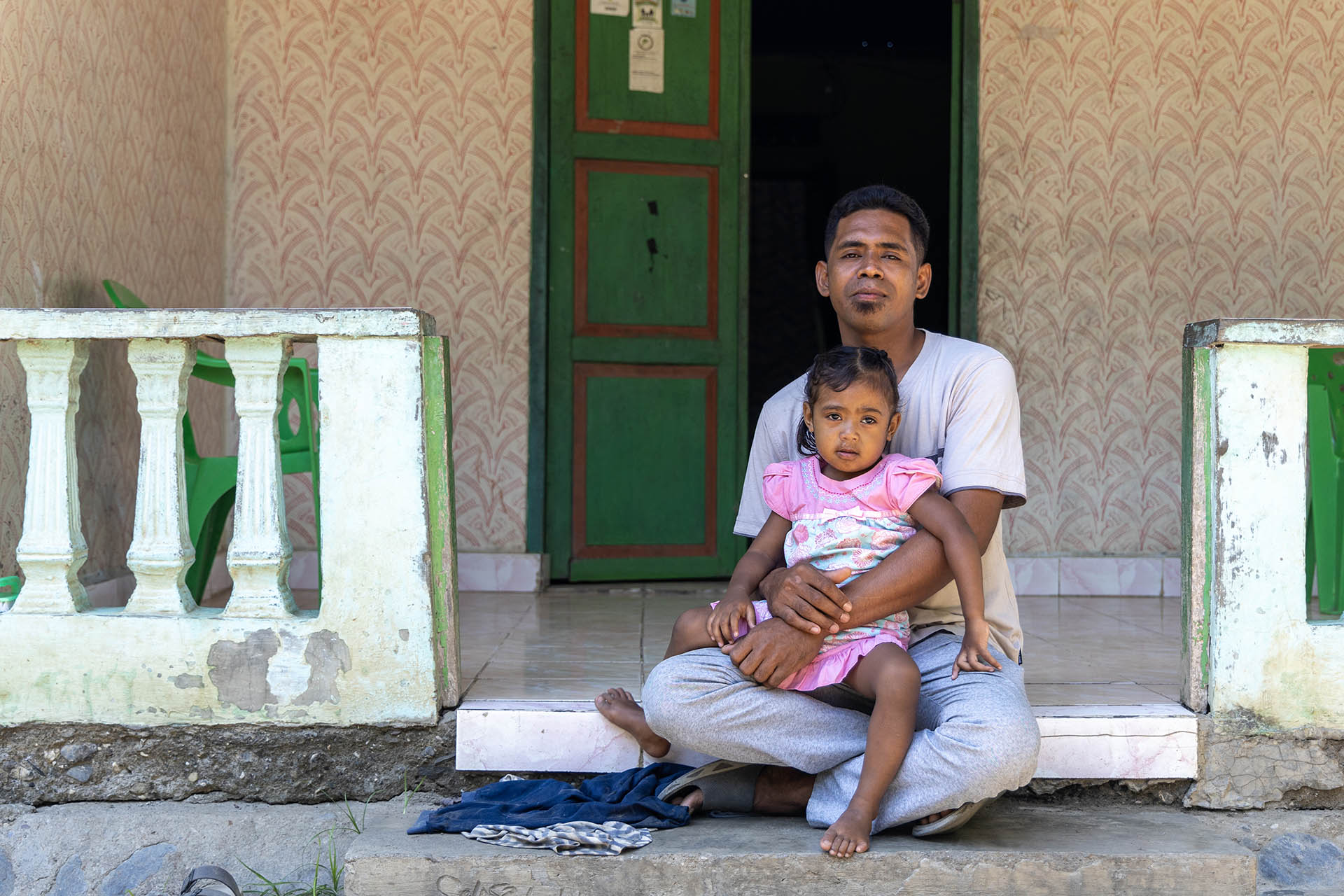 Chiquito With His Daughter