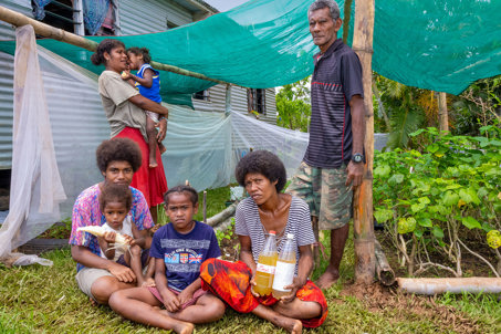 Manaini And Her Family