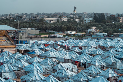 An aerial view of the camps the majority of families in Gaza now call home photo credit Raw Media for Trocaire.jpg