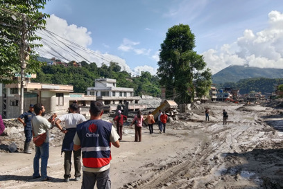 Caritas Teams Responding In Flood Affected Areas Photo Credit Caritas Nepal
