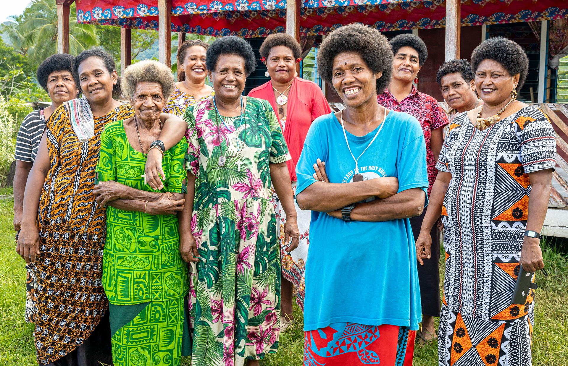 Manaini With Her Community