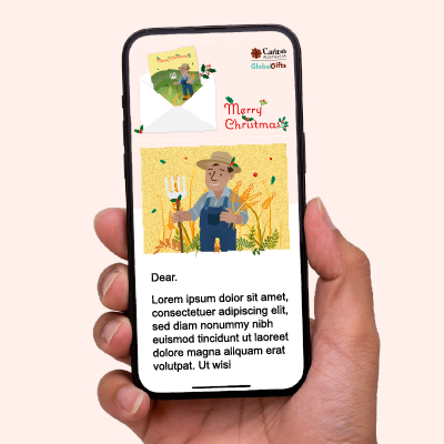GG X MAS Product Tiles E Cards Farmer Training Iphone