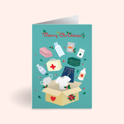GG X MAS Product Files E Cards Humanitarian Aid Card Mockup