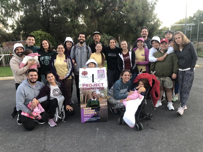The Adelaide Spanish Catholic Community from Seaton Parish taking on The Long Walk for Water.JPG