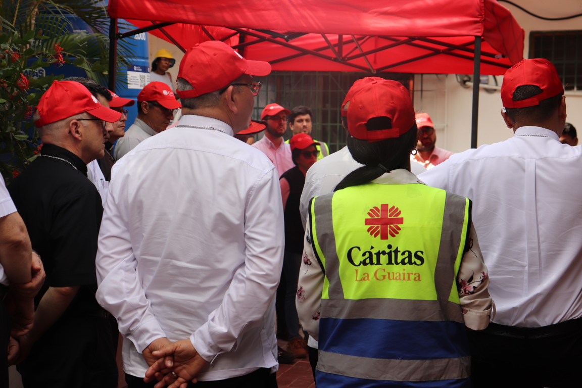 Caritas Staff And Volunteers Gather As Part Of The Ongoing Humanitarian Response In Venezuela Photo Credit Caritas Venezuela