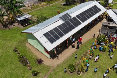 The Solar Installation In New Ireland Photo Credit The Australian High Commission In Port Moresby
