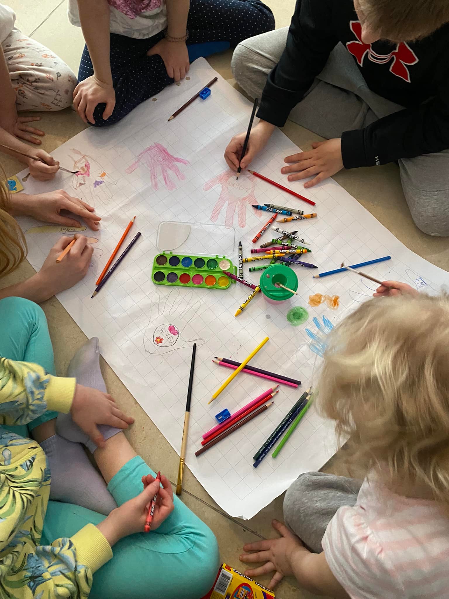Activities For Displaced Children In Ivano Frankivsk. Photo Caritas Ukraine 2