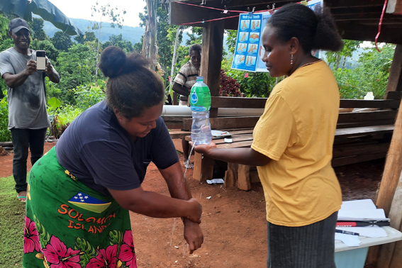 Solomon Islands Clean Water Community Hygiene Training
