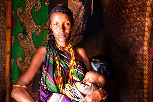 Talaso is a mother of two living in Marsabit, northern Kenya. Photo: Thom Flint/CAFOD