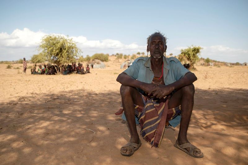 Bute, The Village Elder Of A Small Village In Southerwestern Ethiopia. Photo Zacharias Abubeker, Caritas Australia