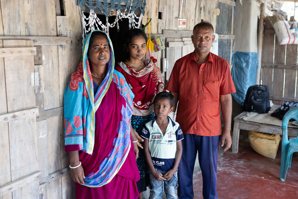 Monoranjon With Family