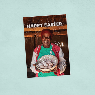 Send a Happy Easter message - with the gift of a Chicken!
