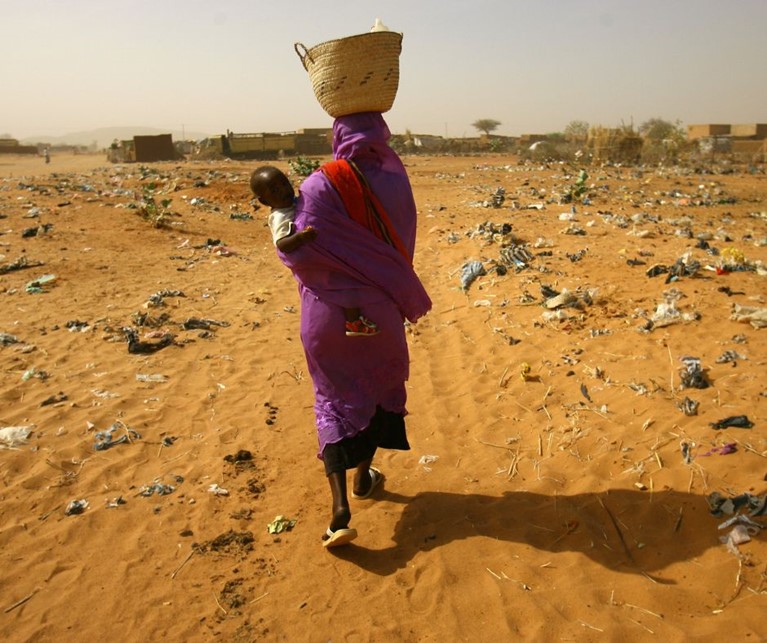 Refugees in Sudan. Photo Shutterstock