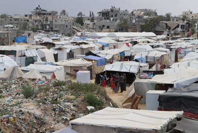 CRS And Partners Have Provided Tarps, Shelter And WASH Support Across Displacement Sites. Photo By CRS Staff