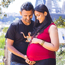 210 Baby Shower Sabna And Husband Rajeev