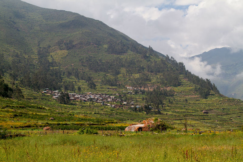 Nestled Among The Mountains