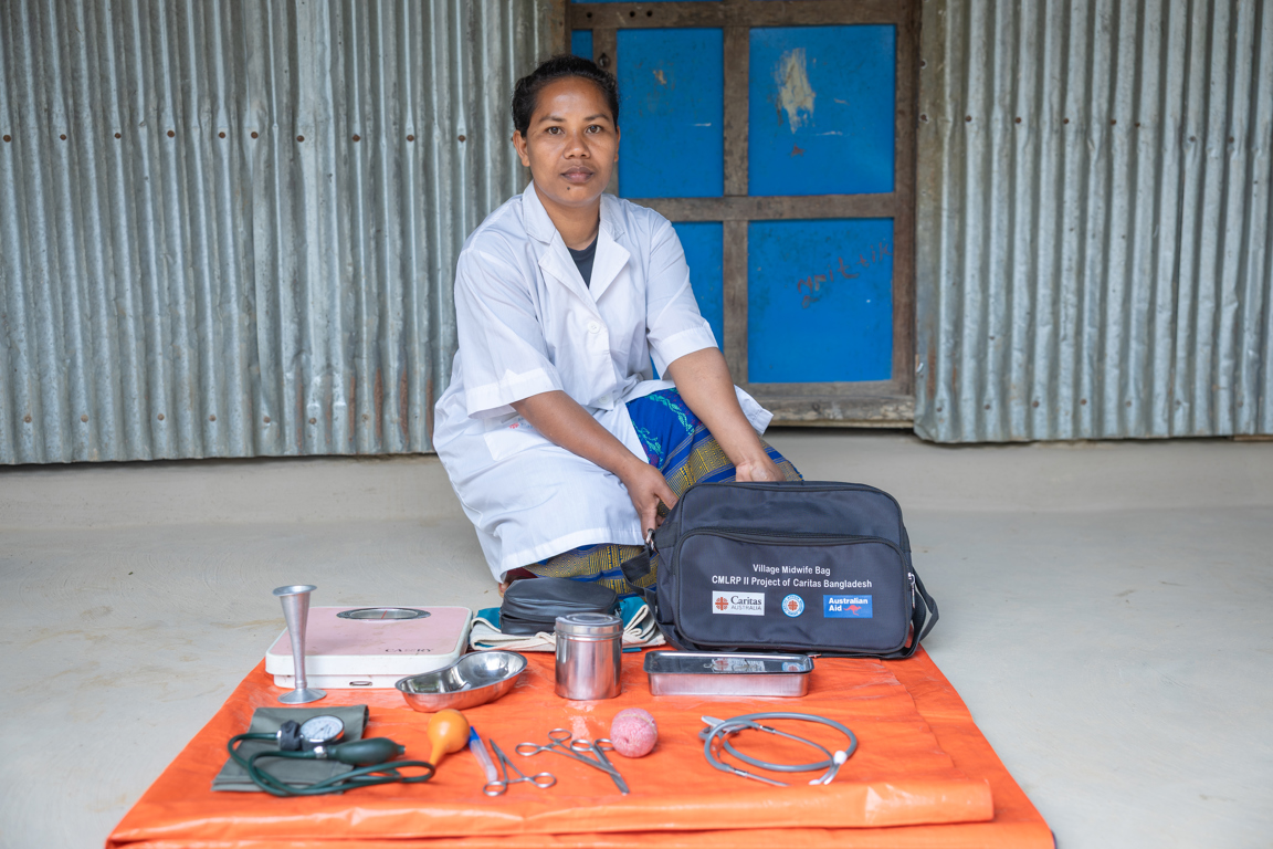 Pronali Is A Rural Midwife