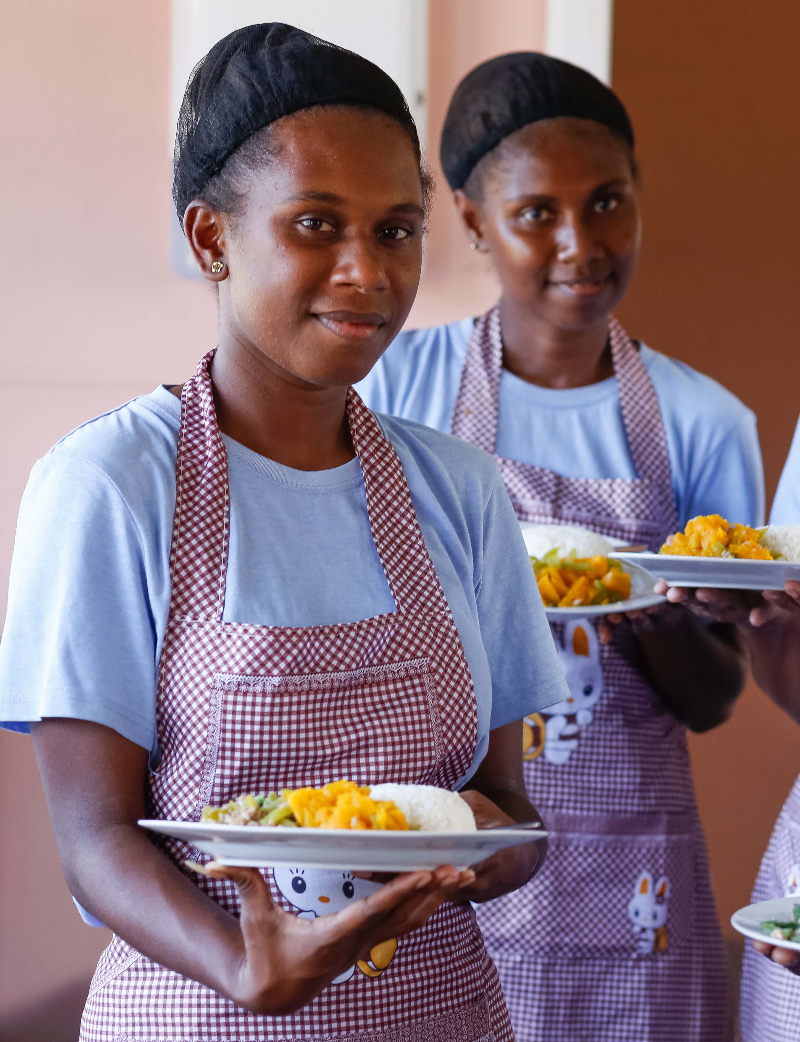 Shaniella With Other Students