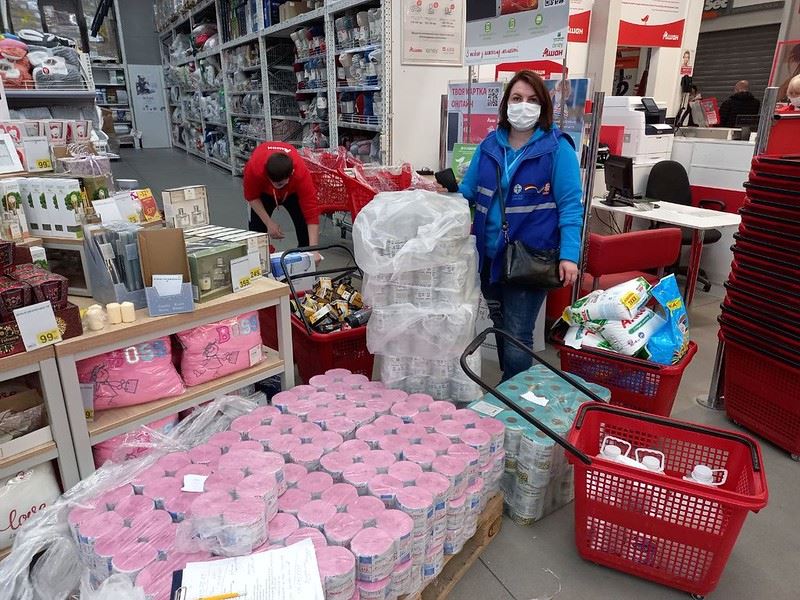 Caritas Ukraine provides the local hospitals with vital supplies during shortages due to the war. Photo: Caritas Ukraine.