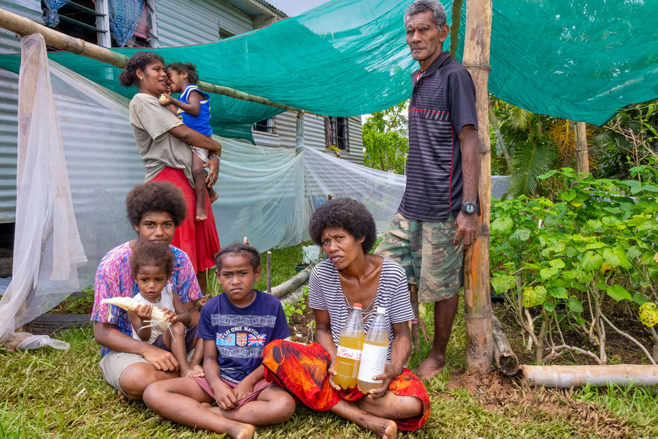 Manaini And Her Family