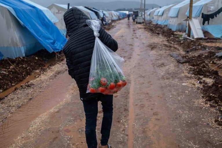 Temporary camp in Turkey. Photo: Caritas Network