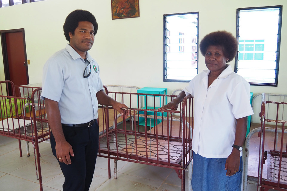 Dr Atha With Matron At Lemakot