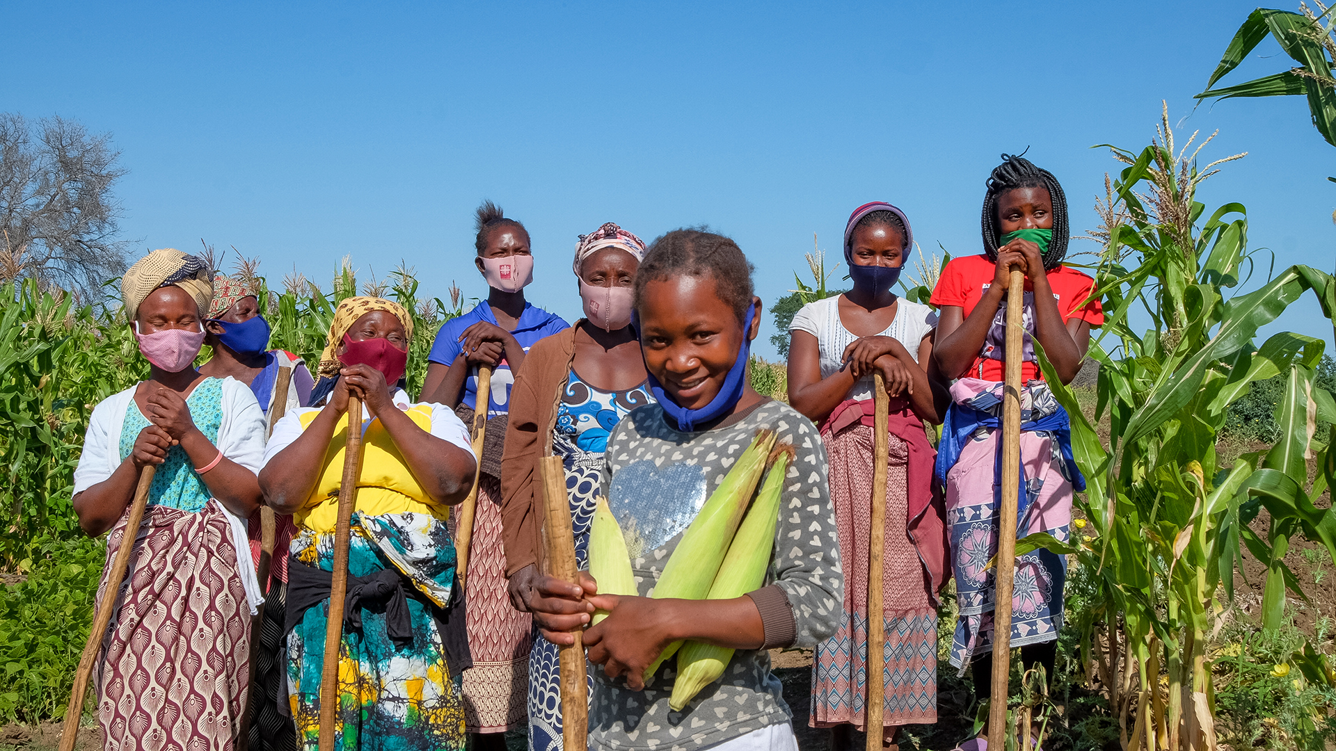 Anatercia In The Farm with other community members