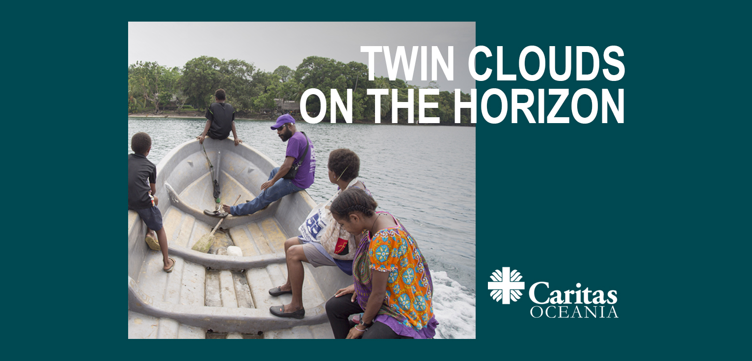 Twin clouds on the horizon (1)