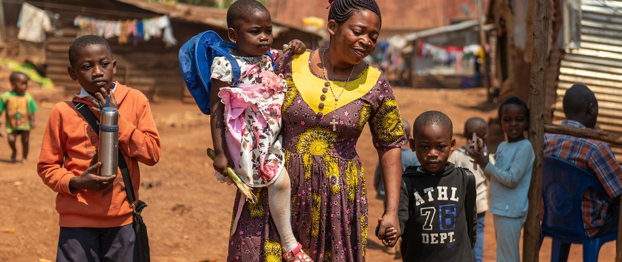 Rosalie With Her Children