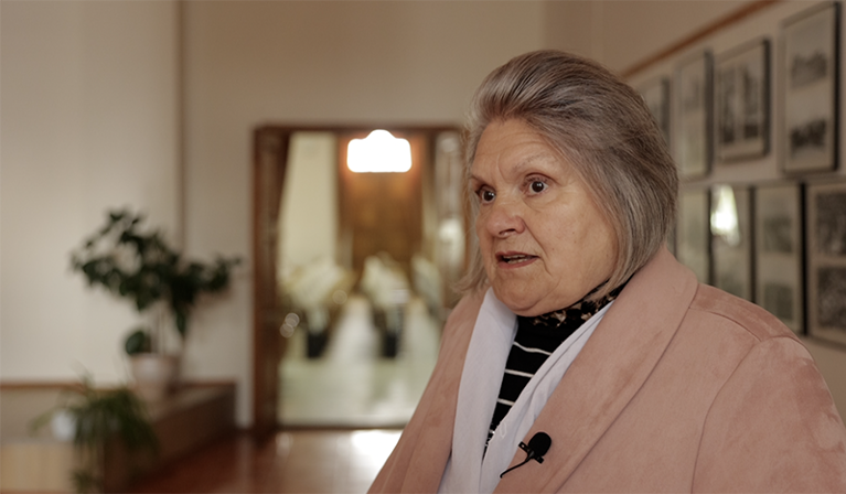 Many families in Moldova, like Olga's, have welcomed Ukrainian refugees into their homes. Photo: Caritas Moldova.