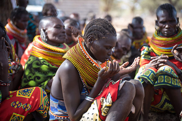 Ethiopian Woman Praying Ci