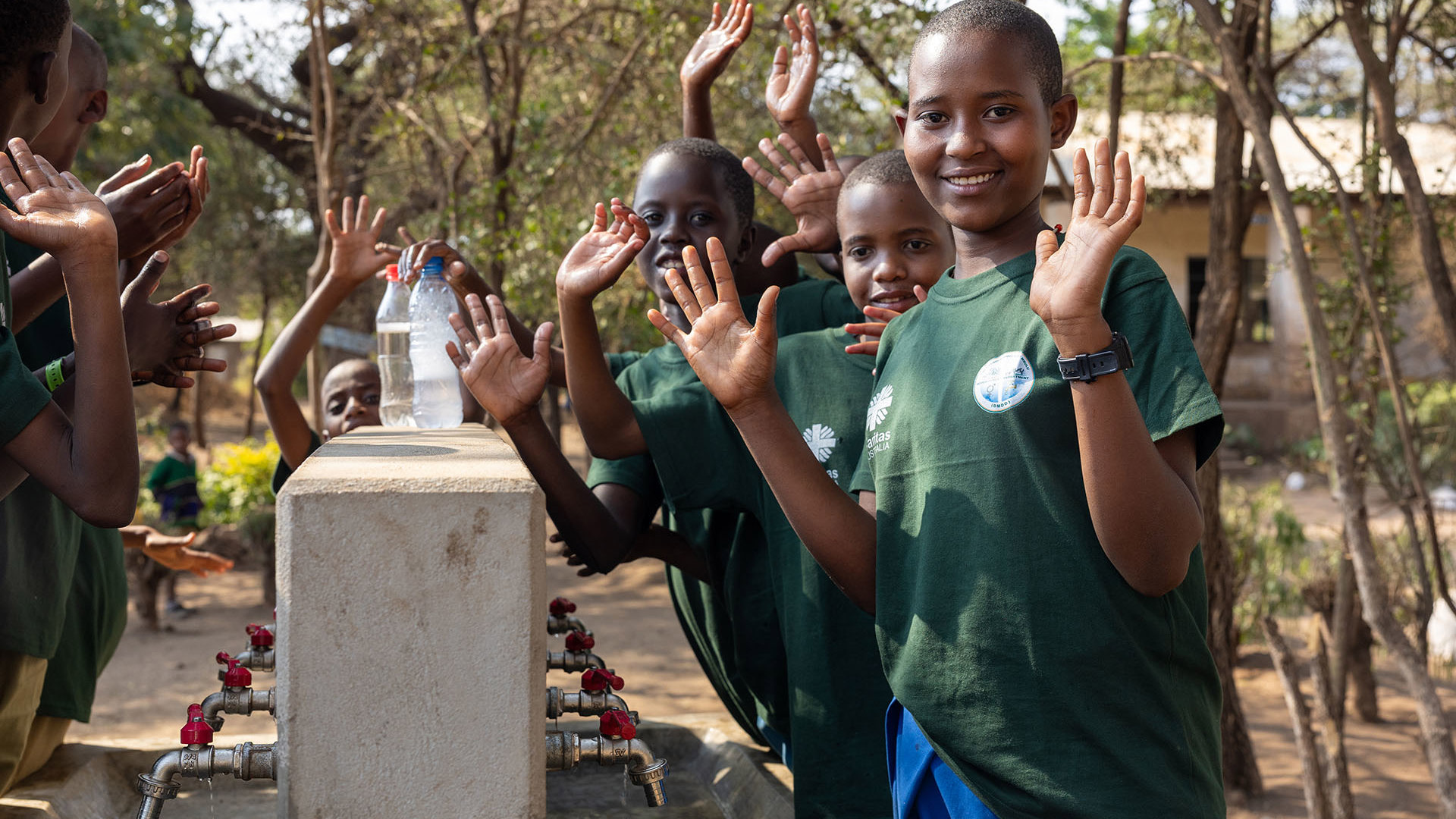 Sisilia Washing Hands