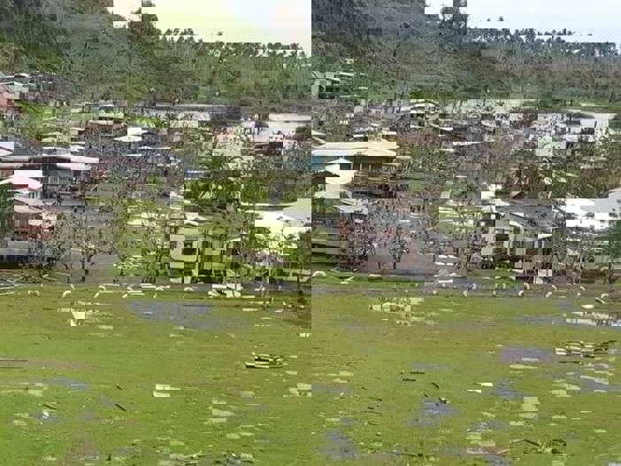 Damage In Fiji after Tropical Cyclone Yasa.