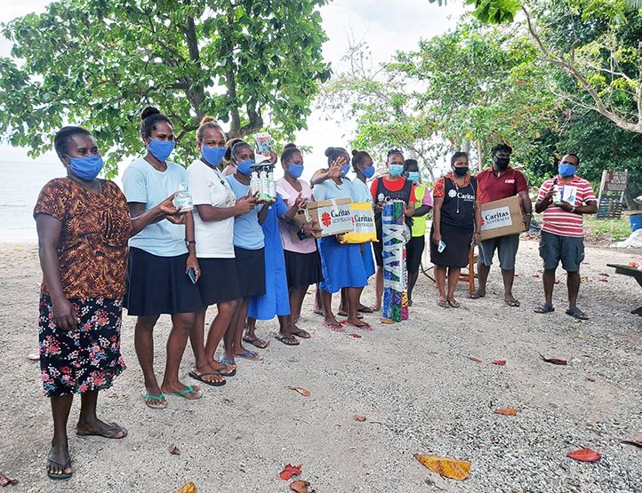 Students From The Solomon Islands Receive Their School Care Kits