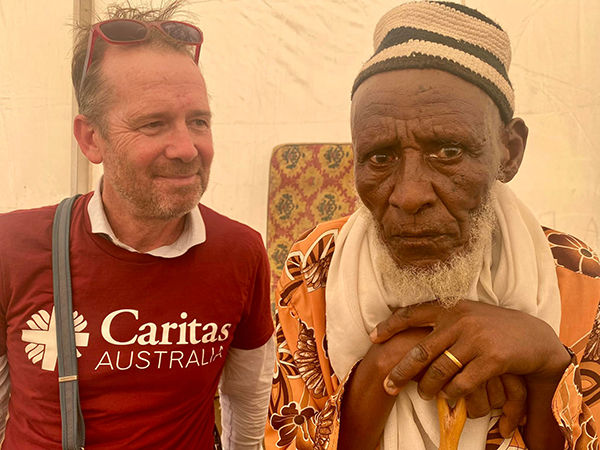 Richard Landels Meeting A Camp Leader In Ethiopia