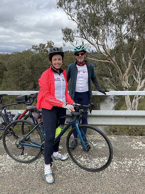 Richard And Kirsty On The Cycle To End Poverty