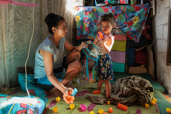 Ronita And Her Daughter In The Phillipines